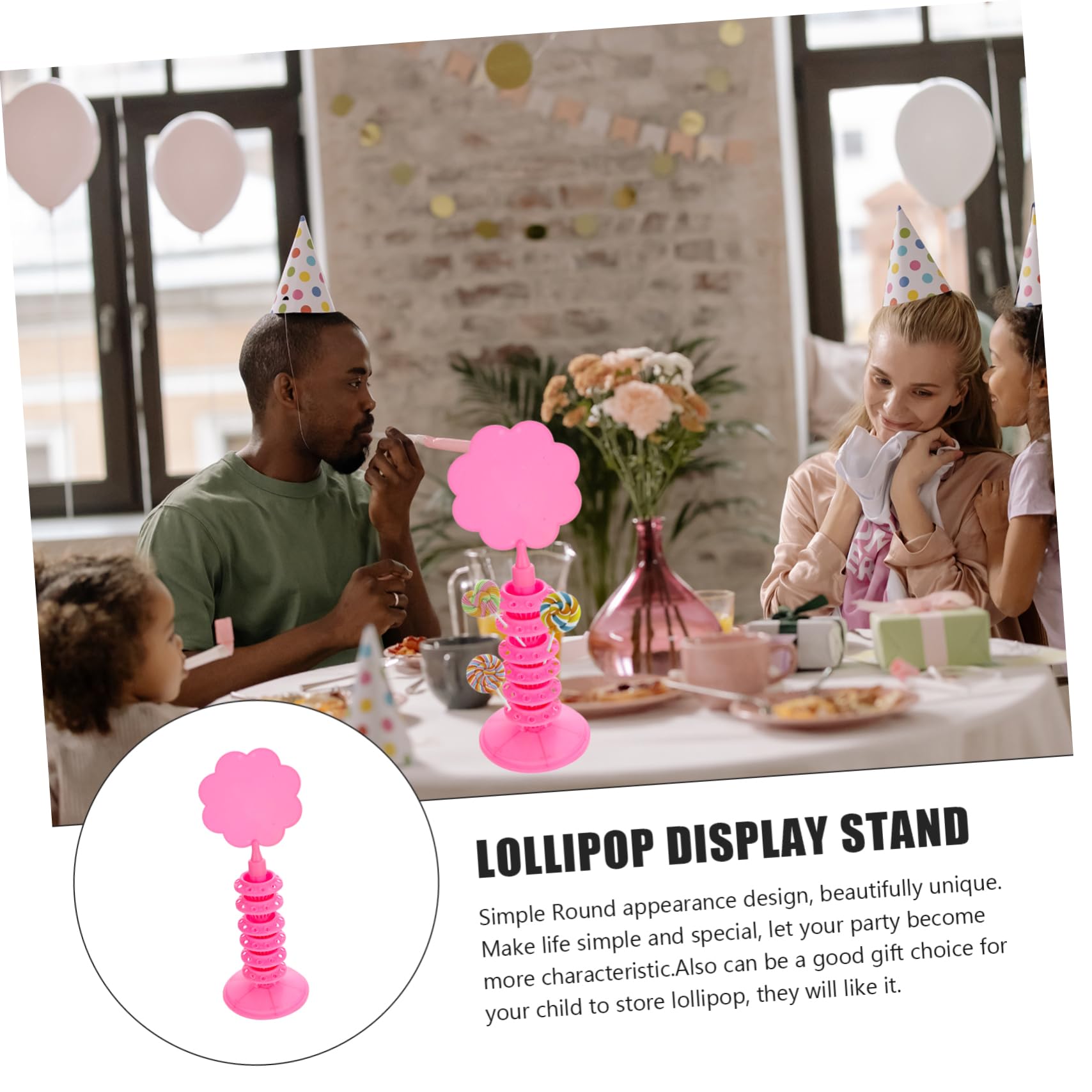 ABOOFAN 3stücke Multi-Layers Lollipop Storage Holder Einstellbarer Lutscherhalter Für Hochzeiten Und Partys Display Für Süßigkeiten Präsentationsregal Für Snacks Und Desserts