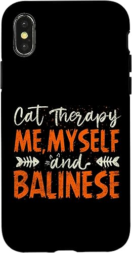 iPhone XXS Me, Myself And Balinese Thérapie Par Les Chats Case