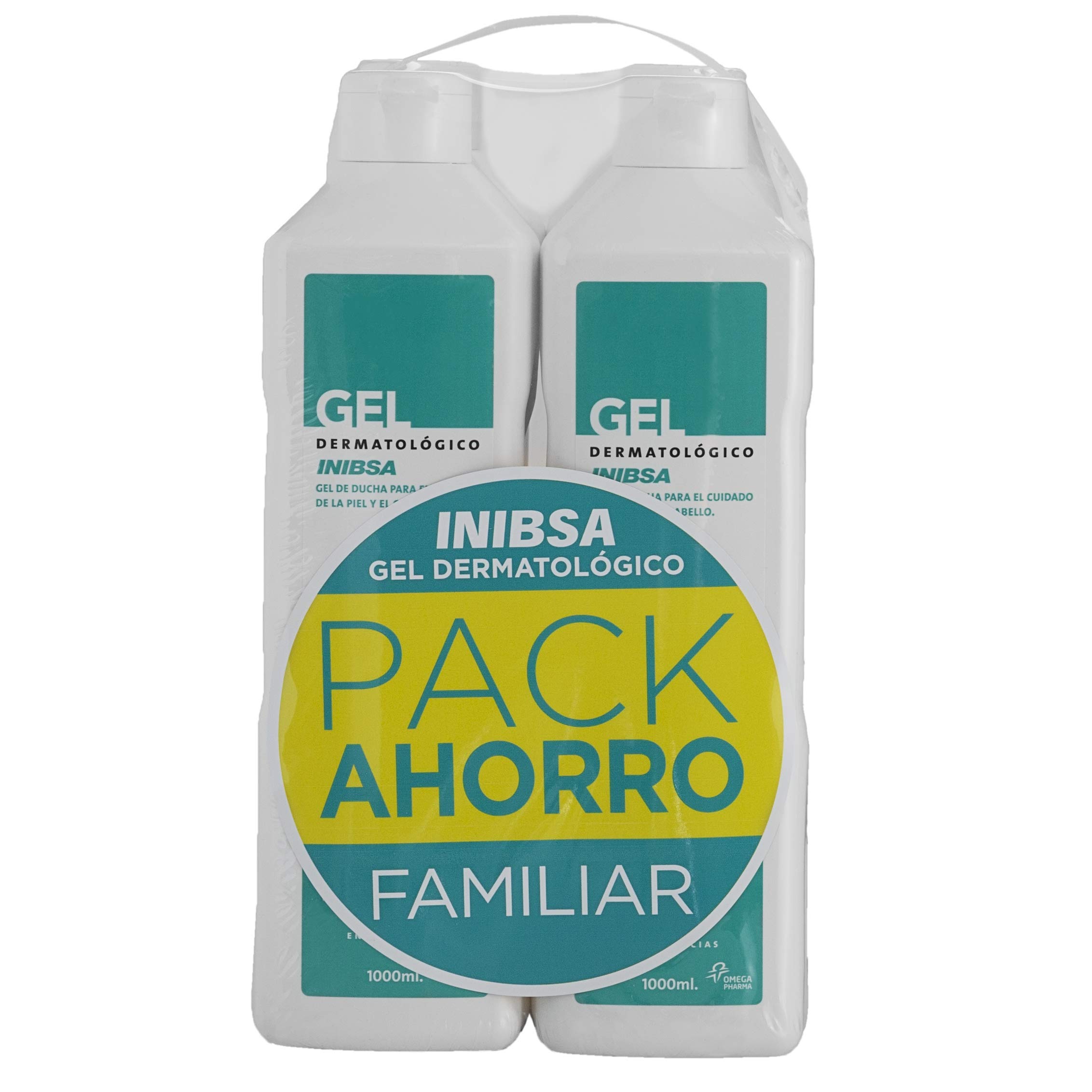 INIBSA Gel de baño dermatológico,Para El Cuidado De La Piel Y El Cabello, Ahorro Pack Dermatológico, 2 L (Paquete de 2 x 1 L) — view 6