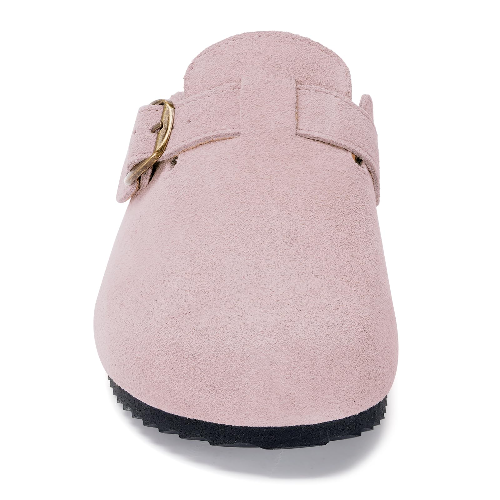 Zuecos niño Cómodas Zapatos Casa niñas Cerradas Zapatillas de Jardín Suave Pantuflas Ajustables Hebilla Corcho Plantilla Antideslizante Suela