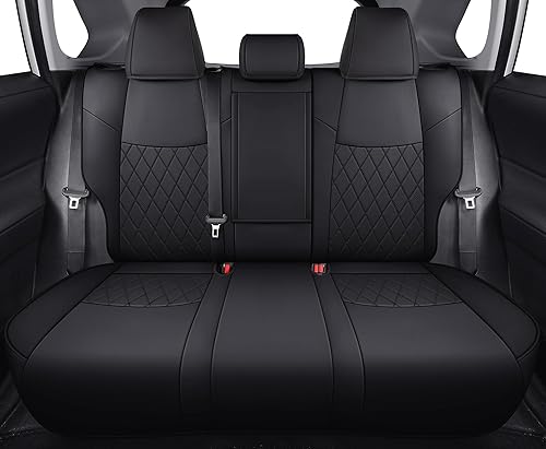 Miniatura 3 de LUCKYMAN CLUB Rav4 Fundas de asiento de piel sintética, aptas para Toyota Rav4 XLE LE XLE Premium Limited Base SUV 2019-2024 (RAV4 2019-2024 (no