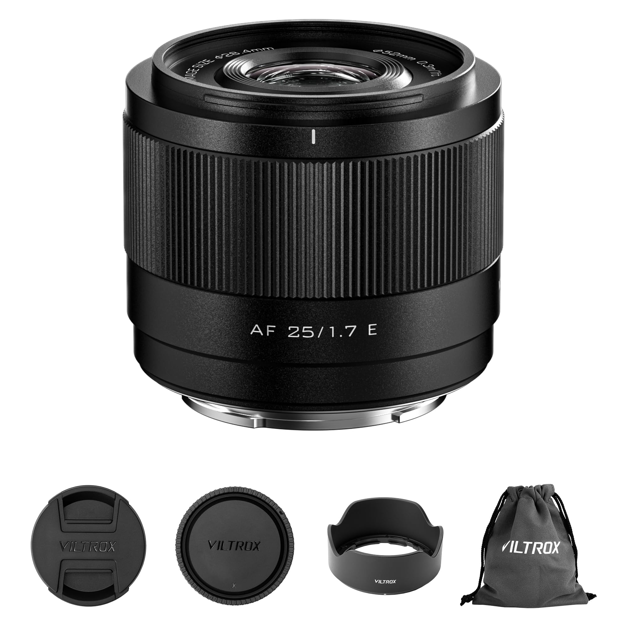 Amazon.com : VILTROX AF 25mm F1.7 Air E Lens for Sony E Mount, f