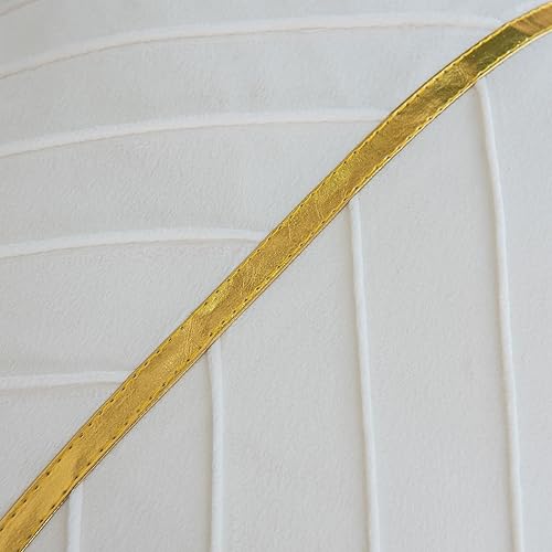 Miniatura 2 de WACOMECO Fundas de almohada de terciopelo, paquete de 2 fundas de cojín decorativas doradas suaves para sofá, sala de estar, decoración del hogar,