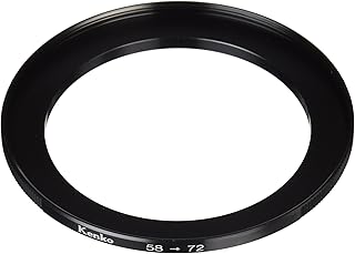 Kenko 887714 Step Up Ring N Filter Diameter Conversion Adapter, 2.3-2.8 inches (58-72 mm), Made in Japan