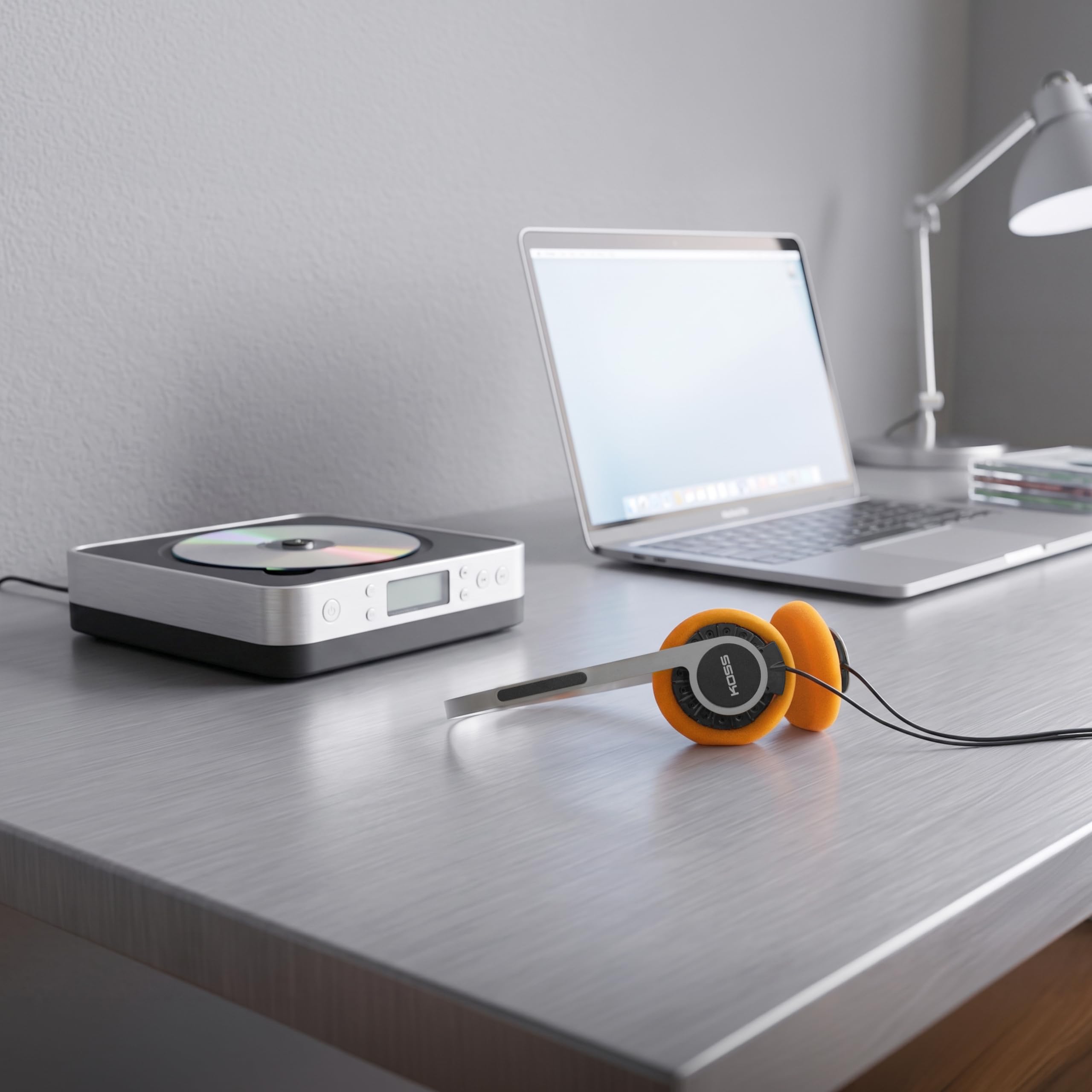 Koss KPH40 Casque supra-auriculaire rétro style années 80 90 coussins