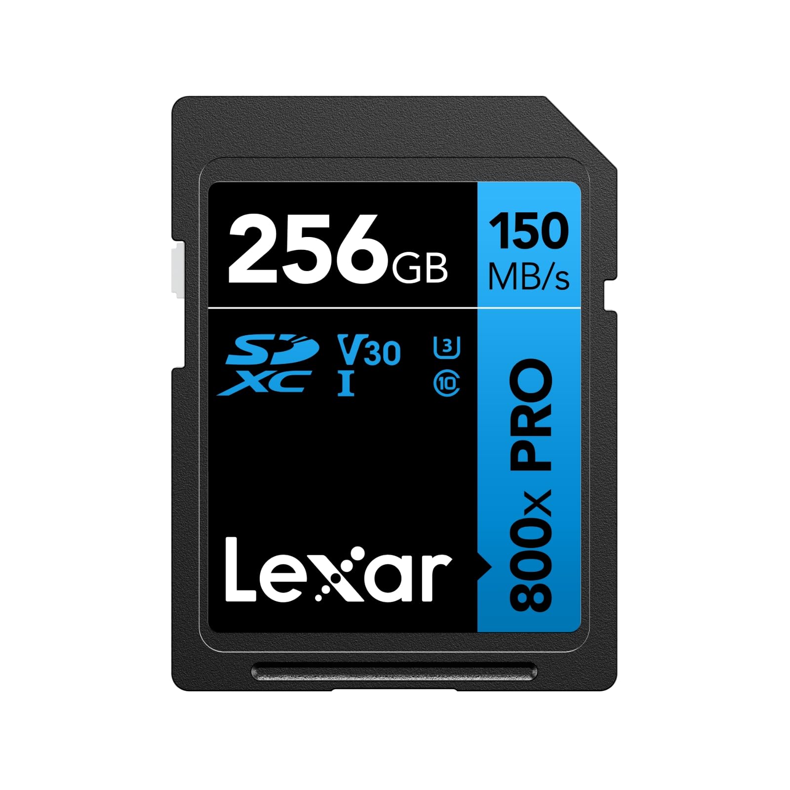 Lexar SDXC 800x Pro 256GB C10 V30 U3