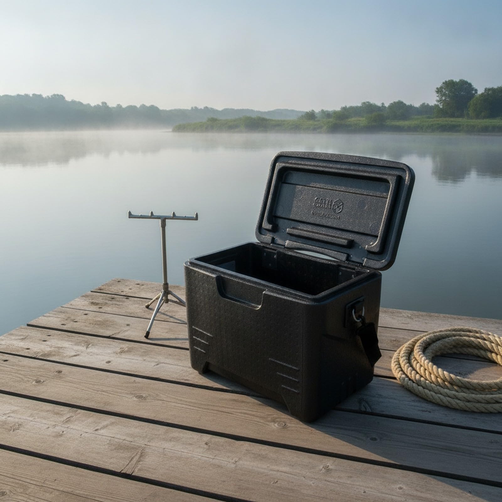 Gralara Kompakt Isolierbox mit Schultergurt | 22 Liter Fassungsvermögen, Isolier-Transportbox, tragbar, Isolierbox mit Griffen, für Camping, Angler