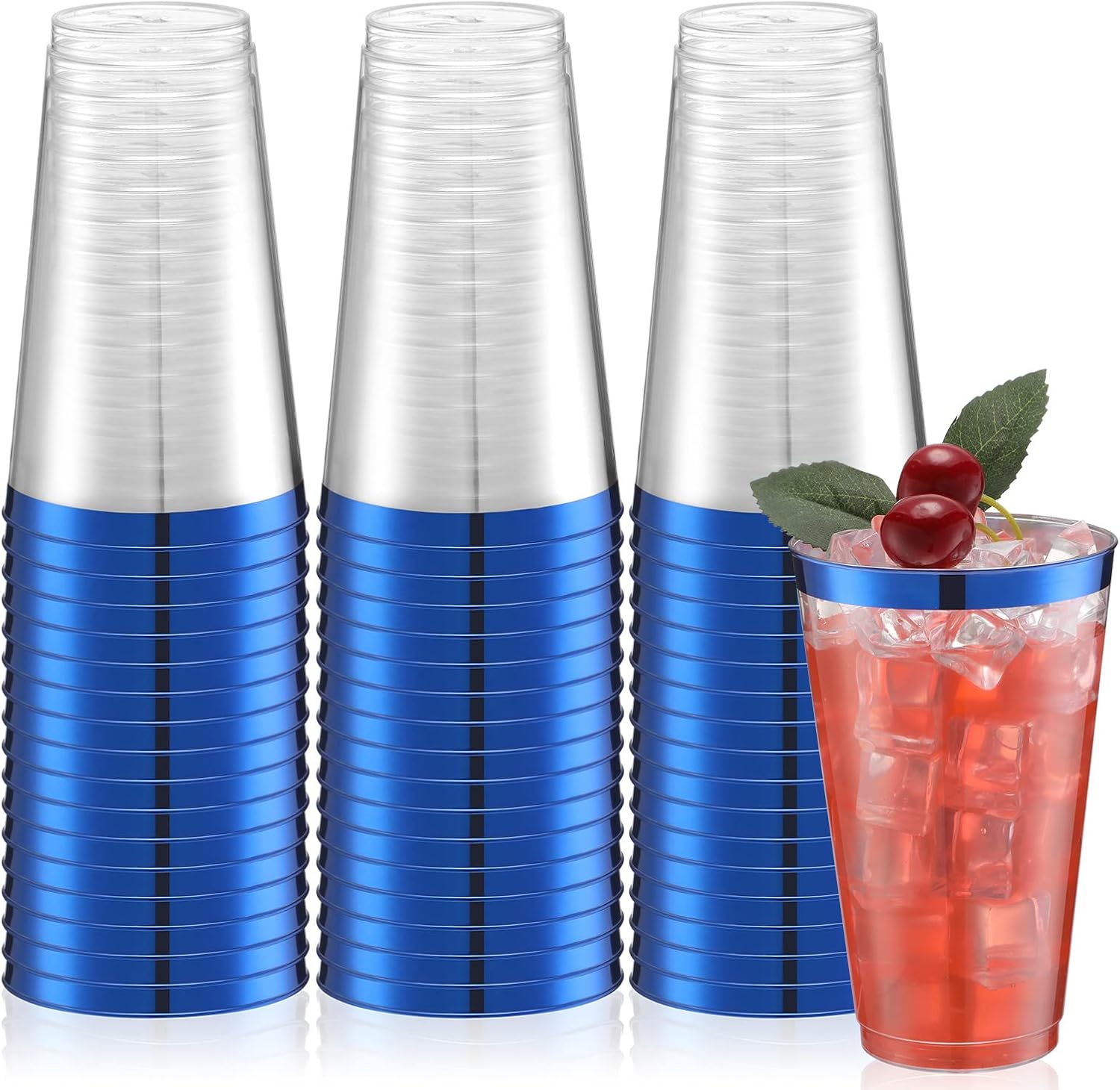 Norme 50 Pcs Plastic Cups 16 oz Disposable Cups Plastic