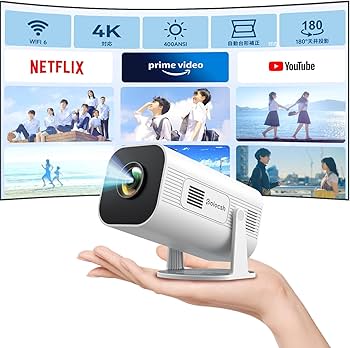 Polocsh 4Kプロジェクター Android 11 Amazon.co.jp: 【180°回転 ・Android 11搭載】Polocshプロジェクター