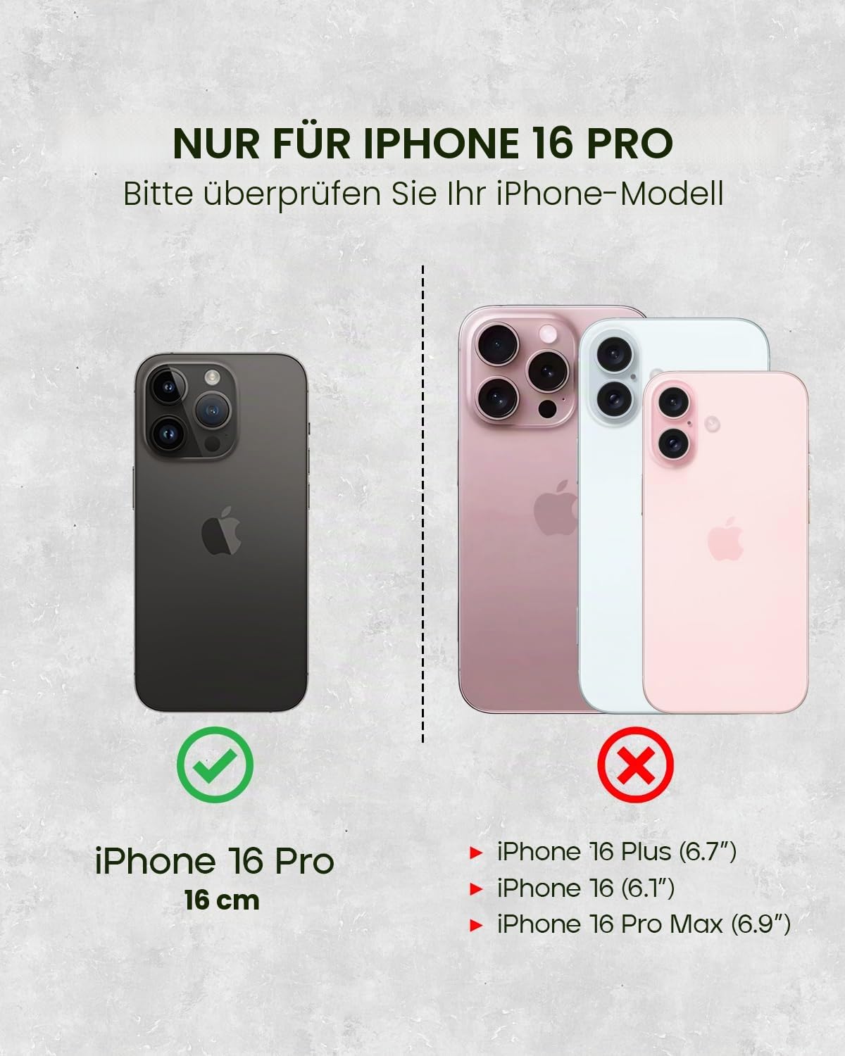 Porter Riley - Lederhülle kompatibel mit iPhone 16 Pro. Premium Echtleder Standhülle/Ledertasche/Brieftasche mit Karten Steckfächern und Horizontale Standfunktion (Schokoladenbraun)
