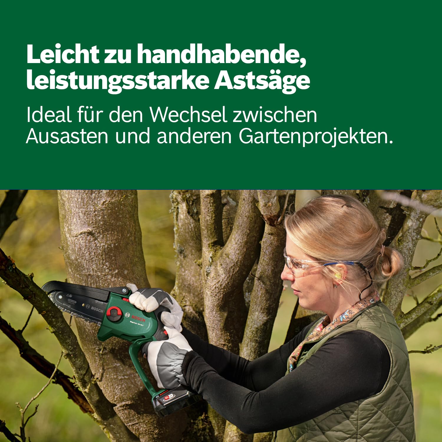 Bosch EasyChain 18V-15-7 Mini Kettensäge 18V System 6,95 m/s