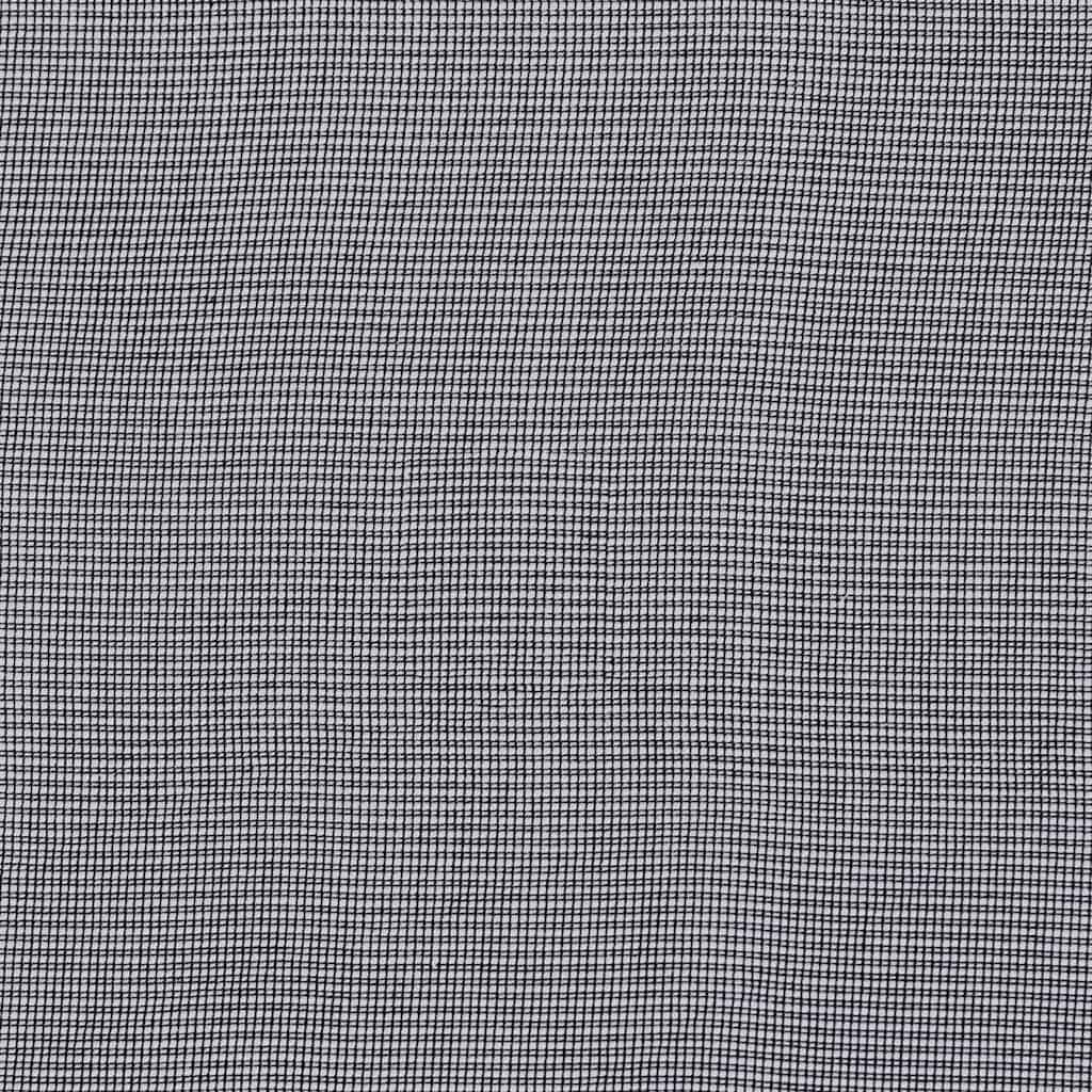 Voile Vorhänge mit Ösen 2 Stück Schwarz 140x140 cm, 100% Polyester, halbtransparent, pflegeleicht, vielseitig einsetzbar für Wohnzimmer, Schlafzimmer, moderner Sichtschutz