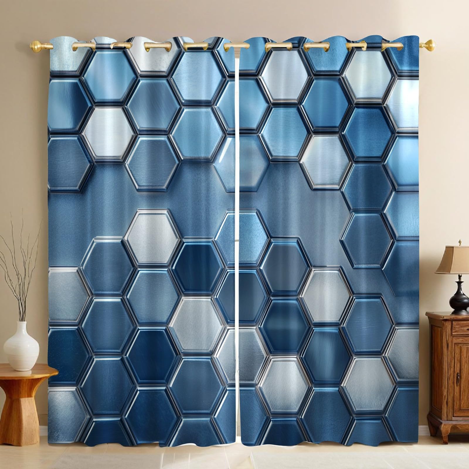 Rideaux occultants thermiques phoniques salon chambre 117x229