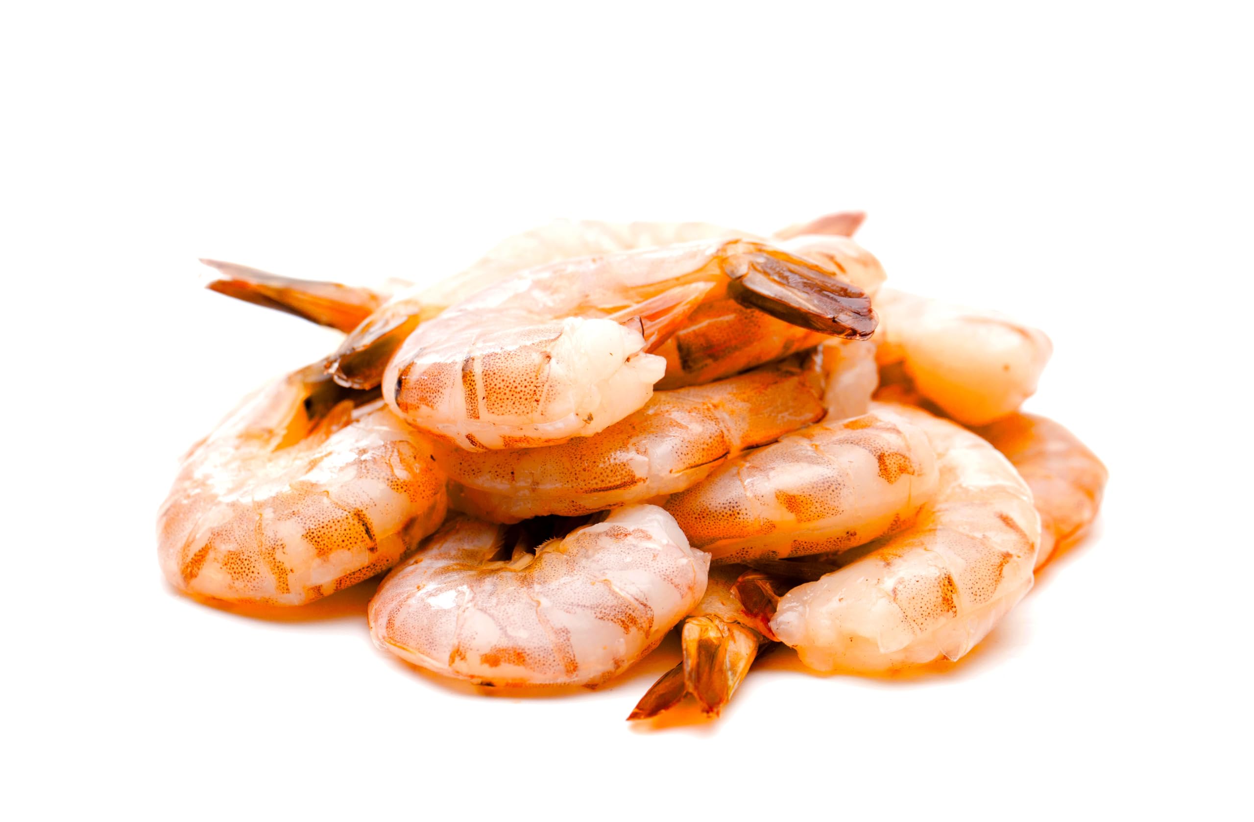 New York's Delicacy, Gourmet Colossal Size 6/8, Ecuadorian Shrimps - [2 x 2 Pound][4 Pound] - Wild Caught, 100% Natural,High in Protein and Essential Amino Acids, Ready to cook - frozen seafood