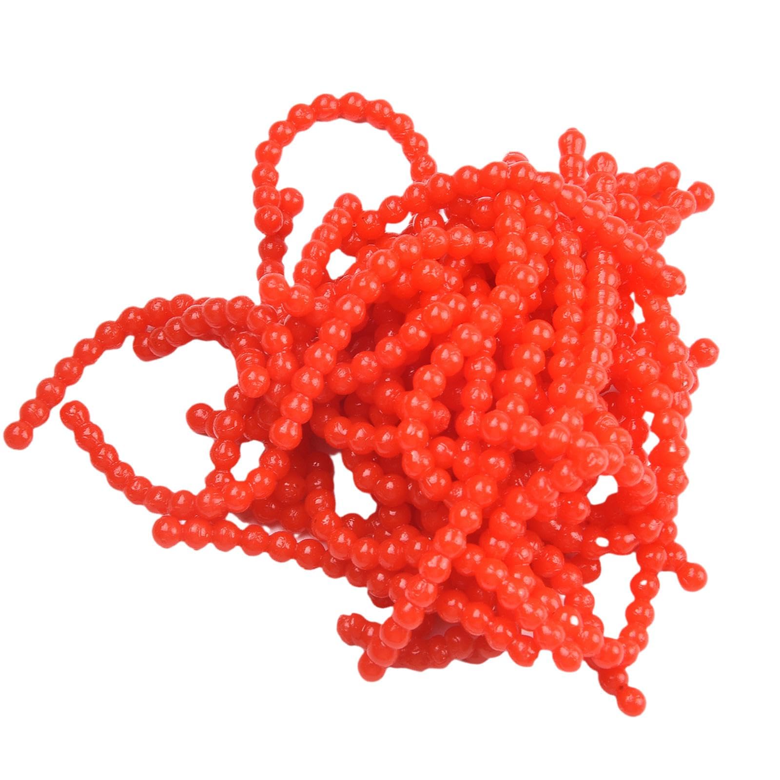 TRENDYNEST 100Pcs Silicone Fishing Beads Lure Fishing Line Beads Fishing Gear Accessory Red | Other Fishing Equipment | Fishing Equipment-image-18