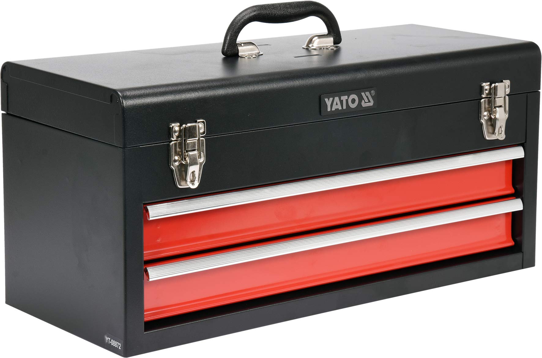 YatoYT-08872 2 Drawers Metal Tool Box, 255 mm Height