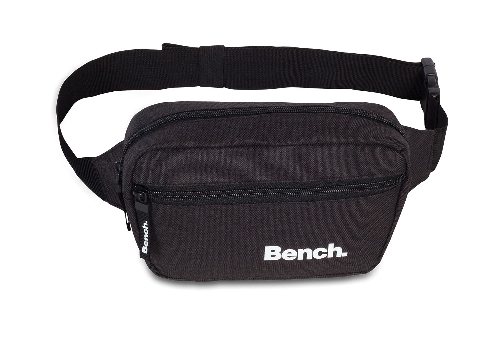 Bench Classic Unisex Bauchtasche - Gürteltasche & Hüfttasche für Damen und Herren, Handytasche, Schwarz, 23x13x6 cm