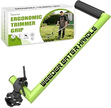 Upgraded Weed Eater Handle, Ergonomic String Trimmer Handle, Weedeater Handle Extension for Lawn Care, Landscaping, and Yard Trimming Edging (17")