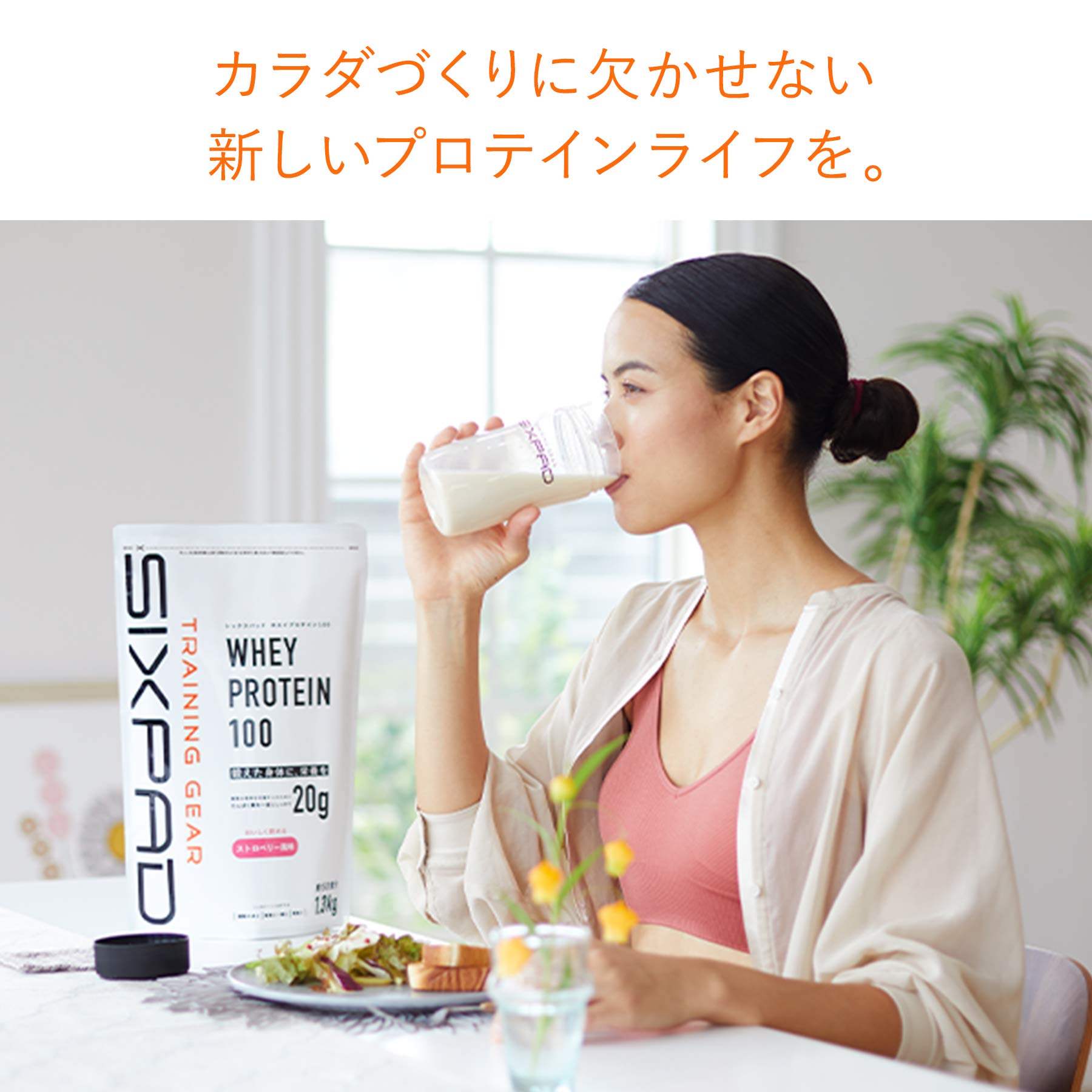 2つセット SIXPAD ホエイプロテイン100  ストロベリー風味1.3kg Amazon.co.jp: MTG SIXPAD シックスパッド ホエイプロテイン100(WHEY