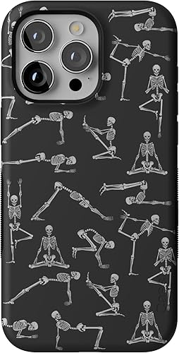 Vista 1153 de Casely Funda para iPhone 15 Pro Jardín Secreto Flores mixtas Funda atrevida Compatible con MagSafe y botón de acción Jardín Secreto Floral