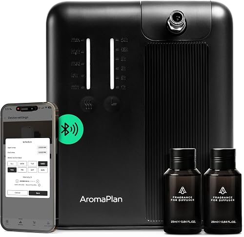 Smart Scent Diffuser Whole House + 2 Scents – 5 Star Hotel, Cold Air | 2,000 Sq Ft Coverage, Waterless & Mess-Free, Whisper-Quiet, Manual/App Control, Free 6-Month Warranty, HVAC Compatible