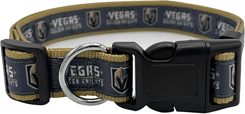 Miniatura 149 de Pets First Collar NHL para perros y gatos. Ajustable, lindo y elegante. ¡El mejor collar para fanáticos del hockey! Anaheim Ducks