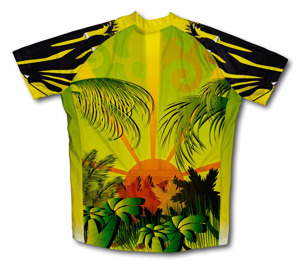 ScudoPro Sunlight Forest Short Sleeve Cycling Jersey for Youth - Size M