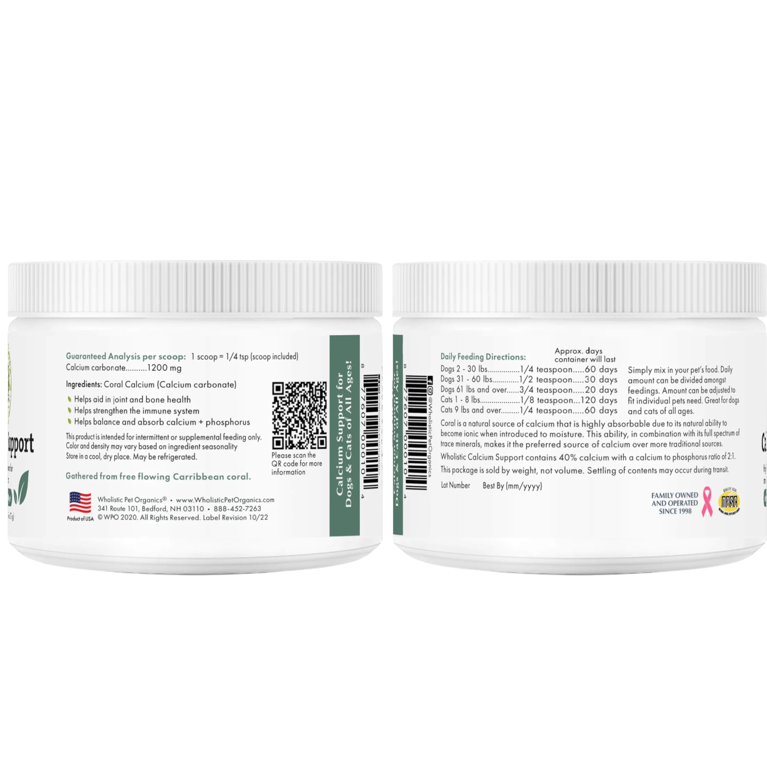 Calcium for Dogs and Cats, 60 Scoops — Amazon image 9