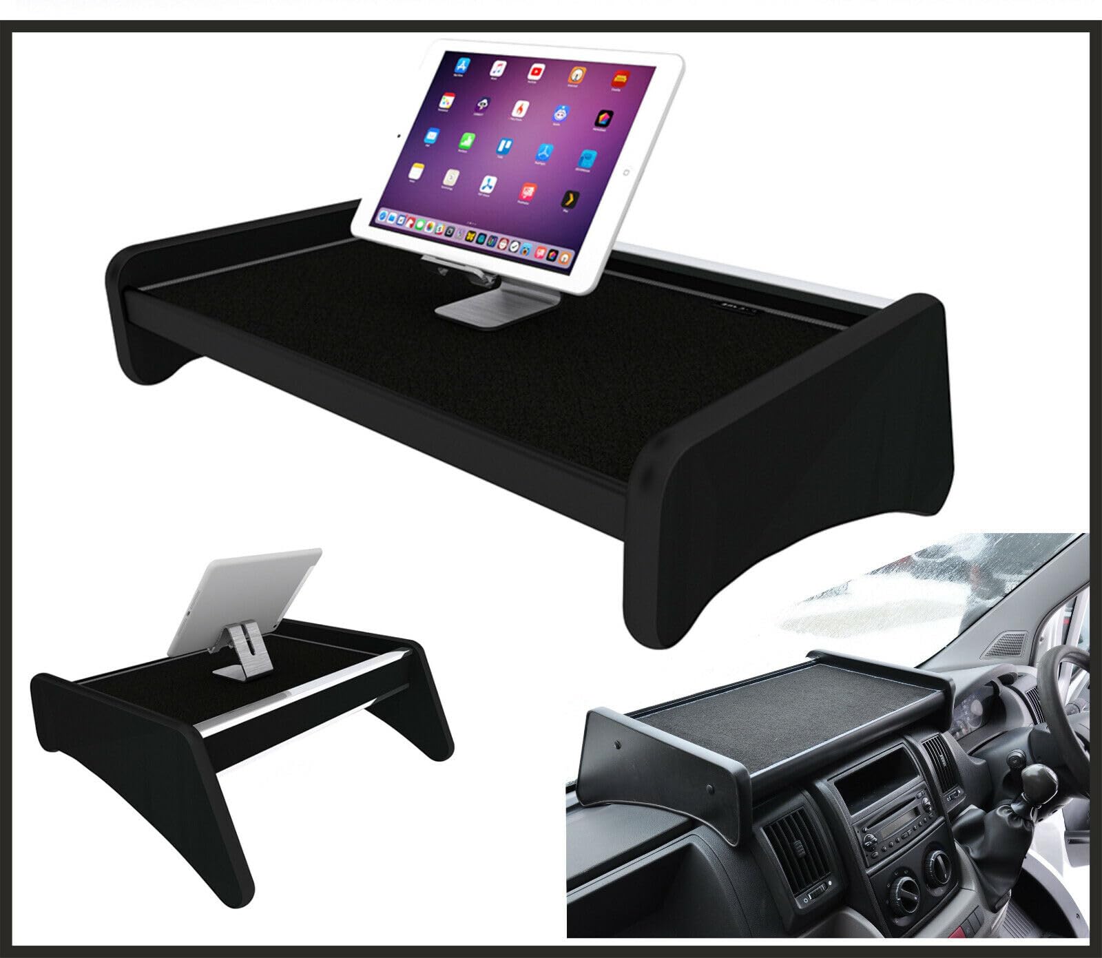 Dashboard opberg tafel Fiat, Peugeot, Citroen 2014 - 2022 X290 midden