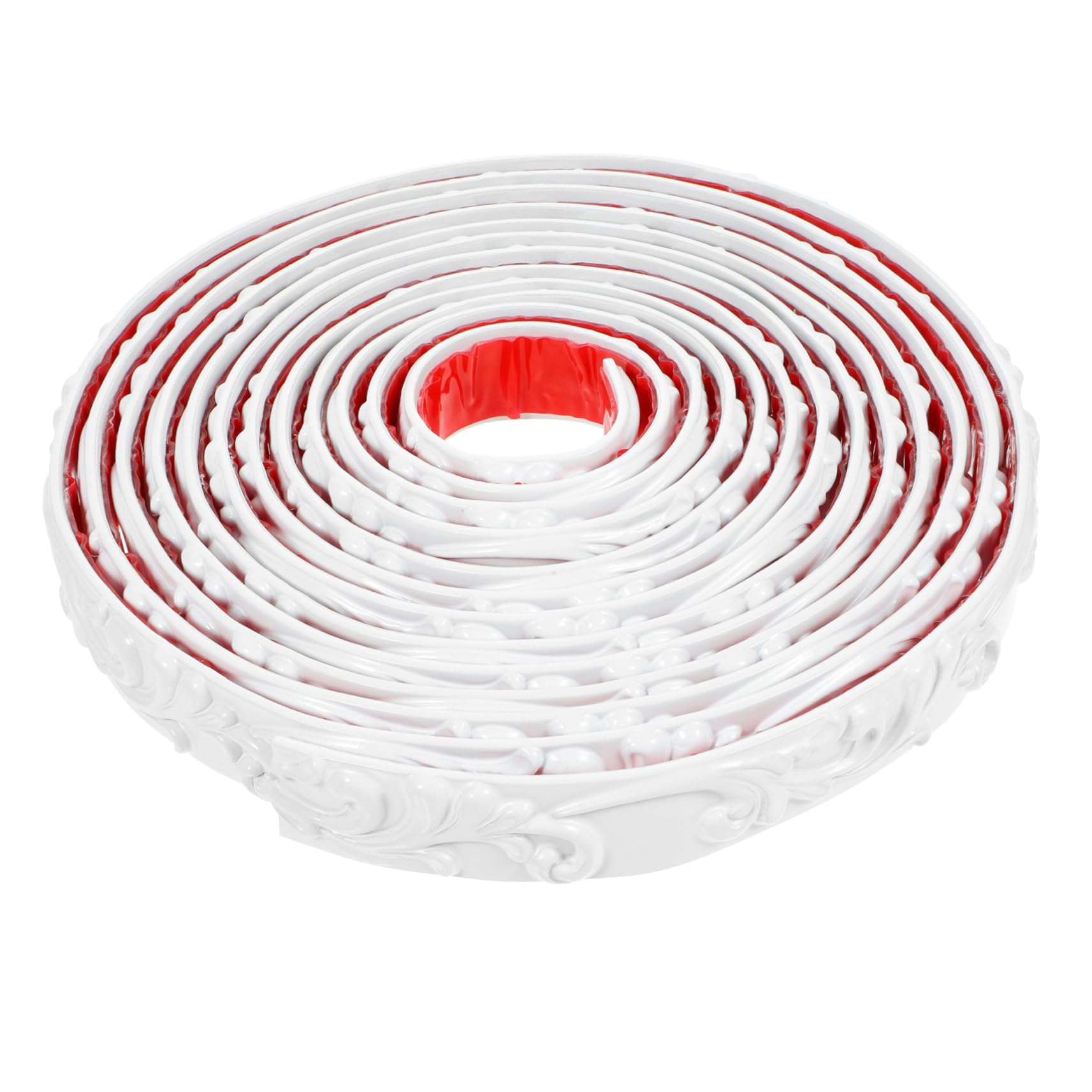 Moldura de Esquina Autoadhesiva de Pvc Blanco, 5m, Flexible