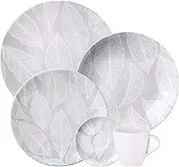 Aparelho de Jantar Tramontina Arbo em Porcelana Decorada 20 Peças