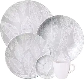 Aparelho de Jantar Tramontina Arbo em Porcelana Decorada 20 Peças