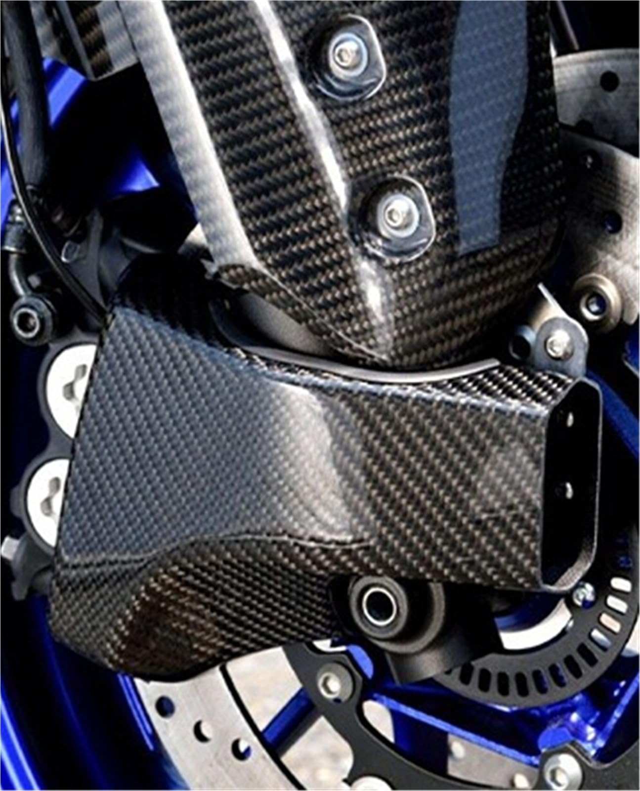 Compatible con Conducto Y Cubierta De Refrigeración De Pinza Yamaha MT-09 | Canal de refrigeración estable con tapa, montaje directo con pernos(Forging patterns)
