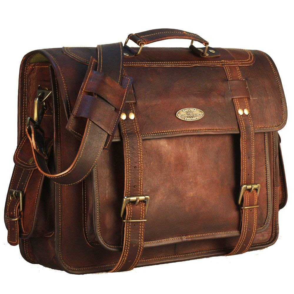 genuine leather laptop bags online