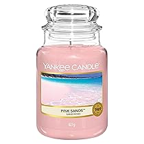 Yankee Candle Candela profumata in giara grande | Sabbie rosa | Durata Fino a 150 Ore | Regali per donne