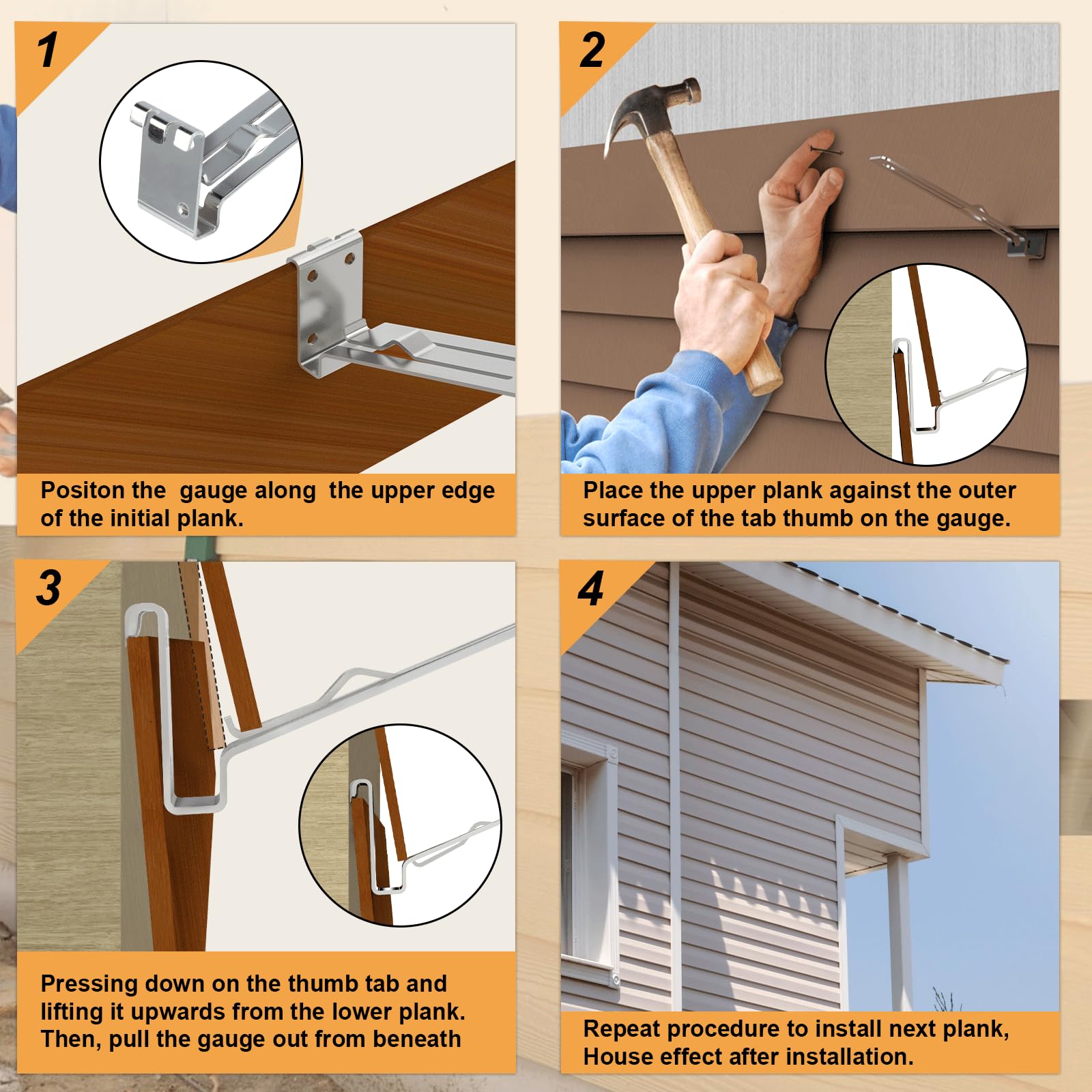 HOLDLY 5/16Inch Thickness Fiber Cement Siding Overlap