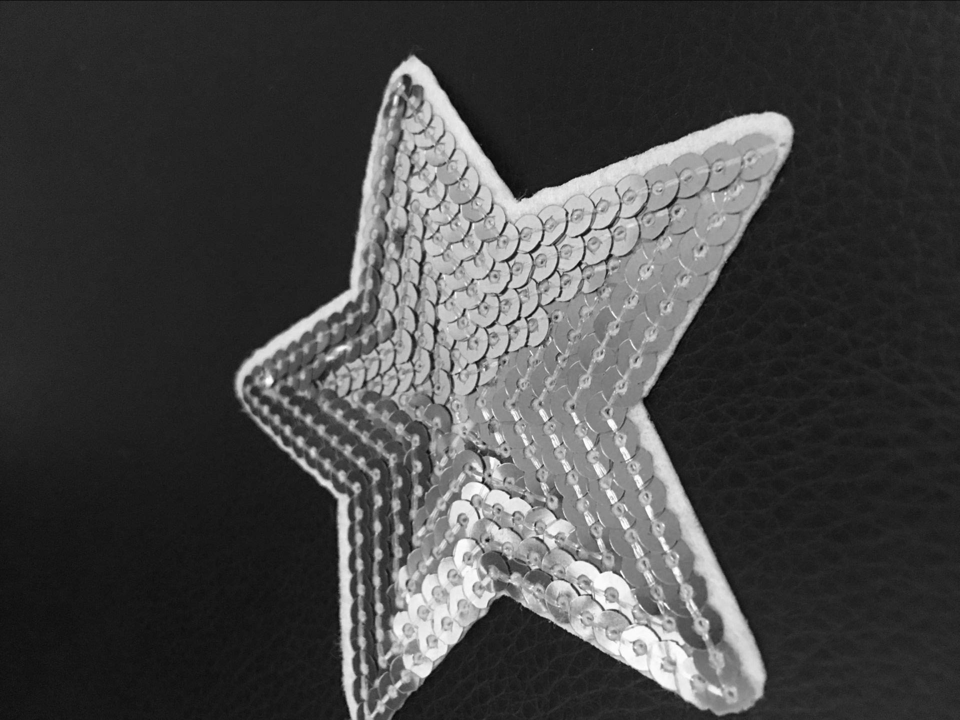 Ximkee Lot De 10 écussons Brodés Brillants à Coudre Ou à