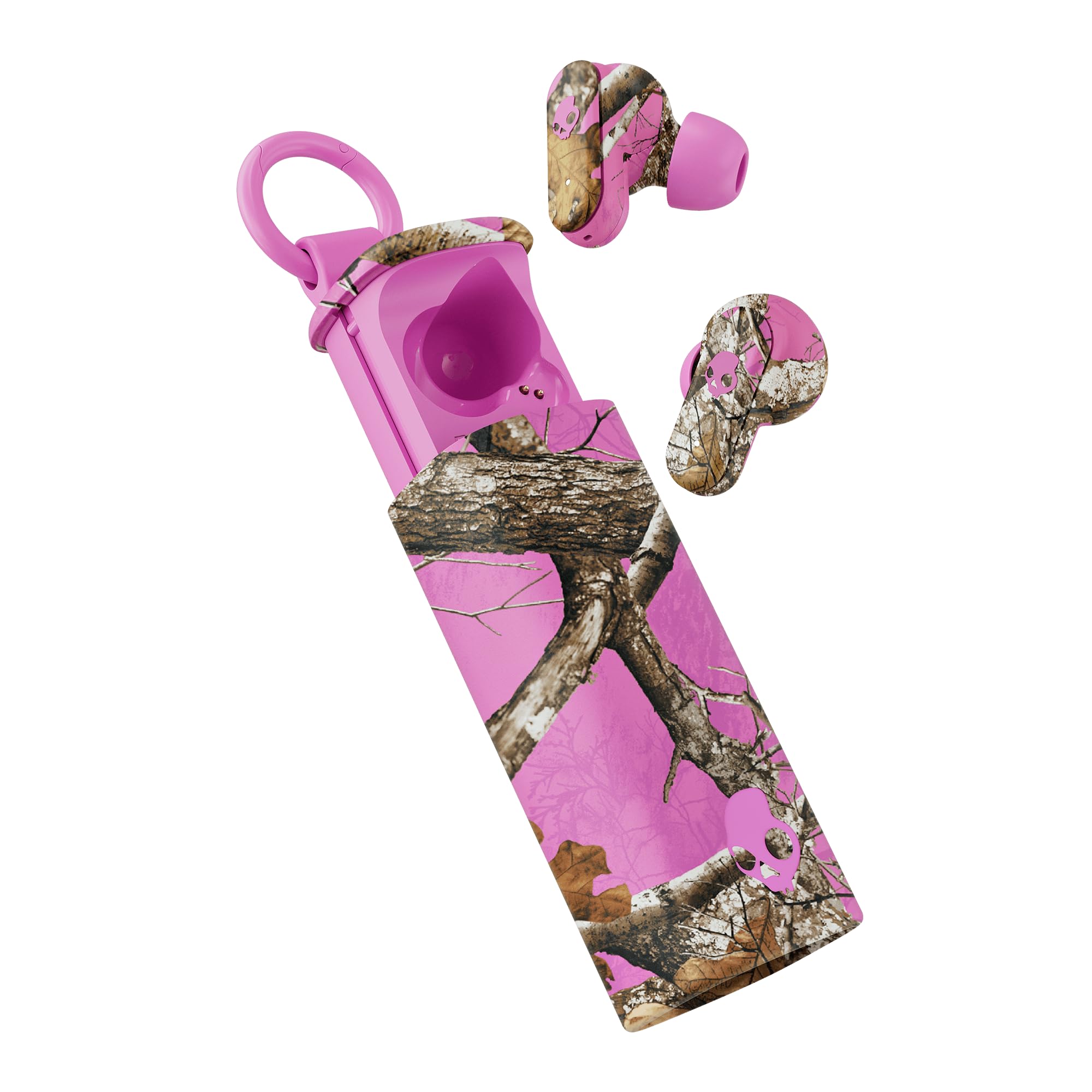 Skullcandy Dime Evo Wireless Earbuds - Realtree Edge Colors Pink