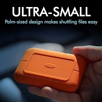 LaCie(ラシー)　SSD　Rugged SSD STHR4000800 LaCie Rugged SSD 4TB - STHR4000800