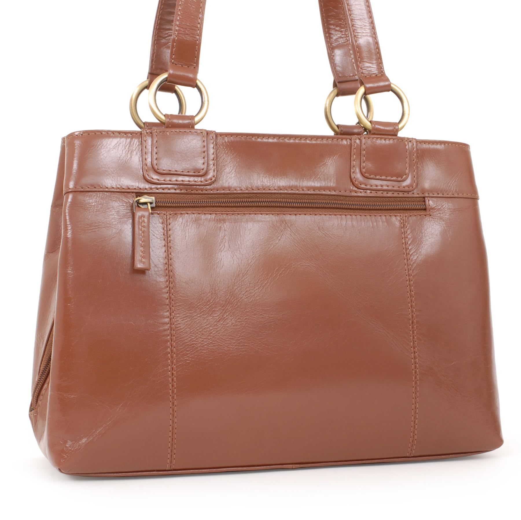 Catwalk Collection Handbags - Bolso de Hombro Piel de Mujer - Tote Bag Mediano - Bolso de Mano Diario con Multibolsillos - Bellstone
