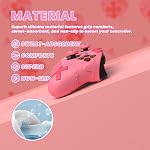 PlayVital Gothic Imp Series Mignon Silicone Skin pour Xbox Series X & S Contrôleur, Housse Silicone anti-dérapante, Hoque Silicone Protective pour contrôleur Xbox Core avec poignées de pouce, Peach Pink
