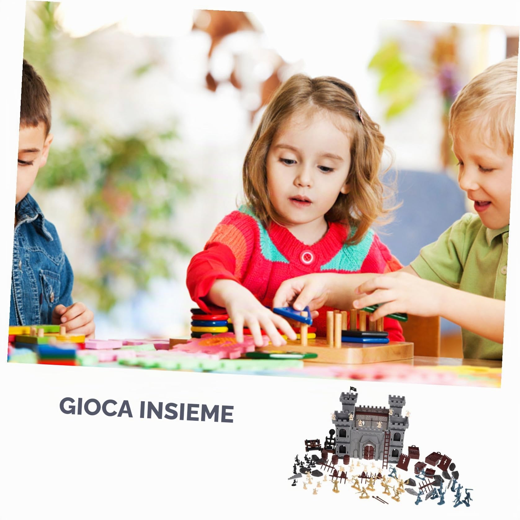 Giocattolo Castello dei Pirati Accessori Atmosfera Natalizia
