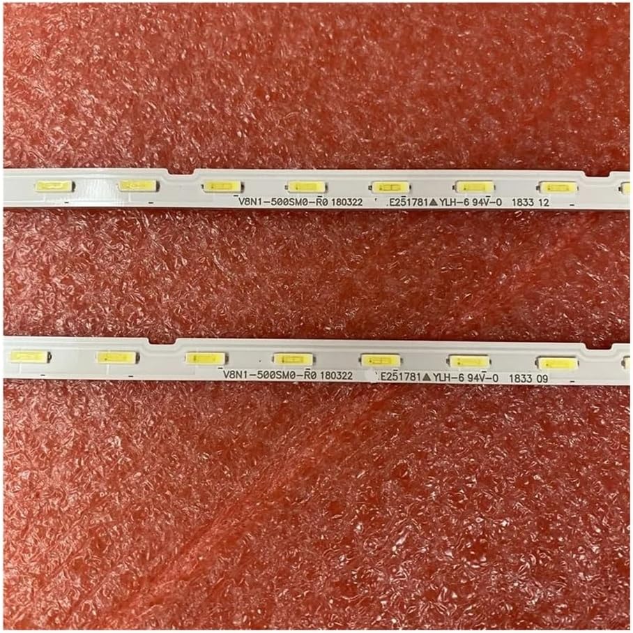 Compatible with 10 Pieces Backlight Strips UE50RU7405U UE50NU7090U 50NU7100 50RU7100 UE50NU7100 UN50RU7100 UE50RU7172 UA50RU7100 for Enhanced Viewing Experience(10 PCS for 5 TV)
