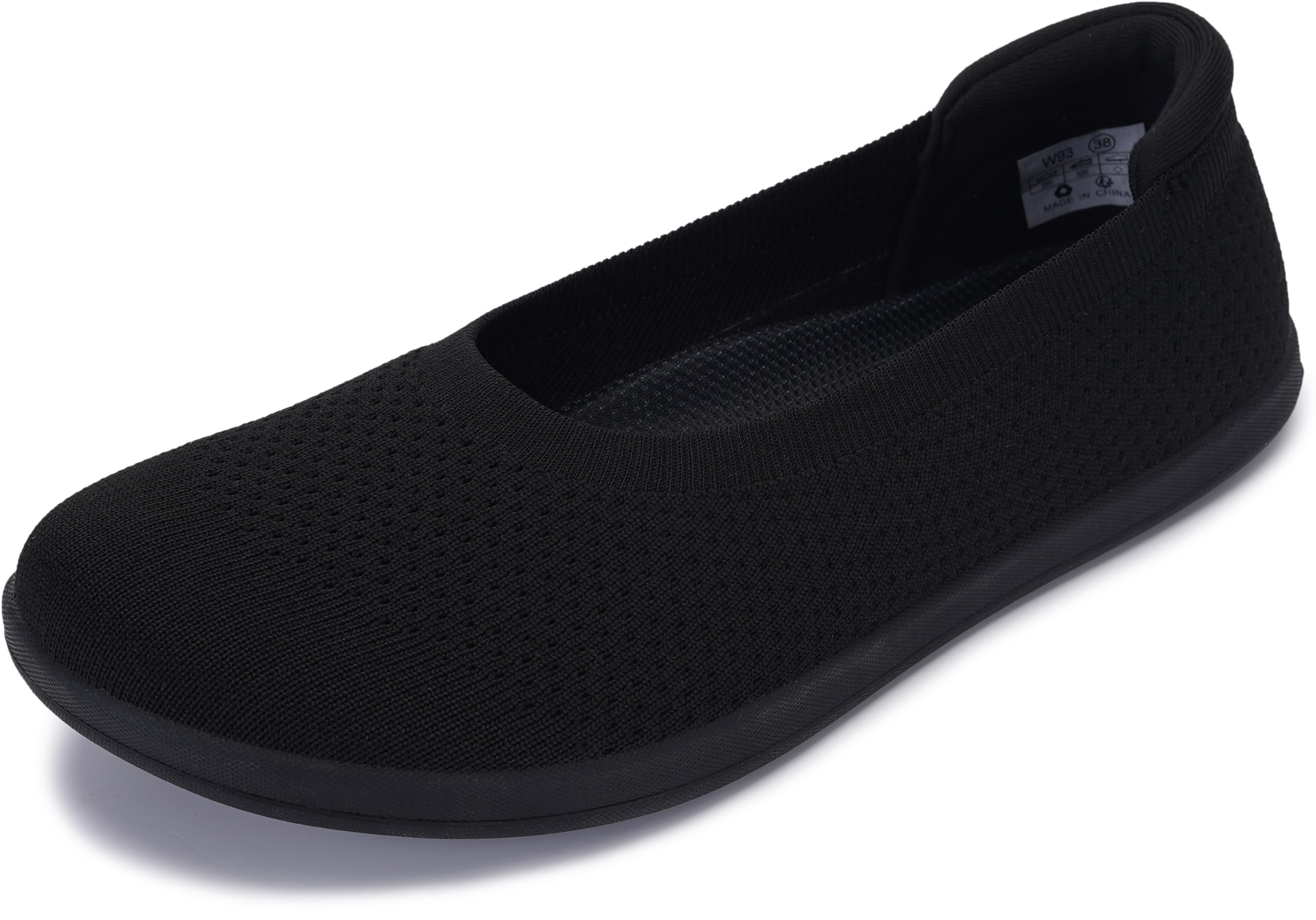 WHITINWomen's Barefoot Ballet Flats + Wide Toe Box + Zero Drop Sole