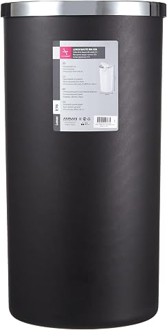 Primanova Lenox Siyah 35 lt Çöp Kovası M-E76-06