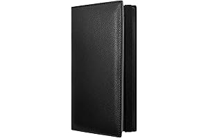 Zreal Slim RFID Blocking Checkbook Cover for Men & Women