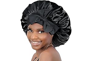 BONNET QUEEN Satin Bonnet for Sleeping Women | Silk Bonnet Sleep Cap