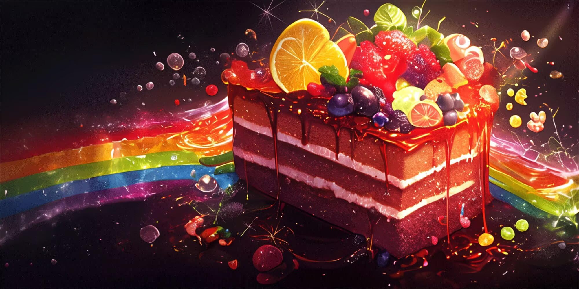 Zestawy artystyczne z owocami diamentowymi dla dorosłych, 5D, kryształ, sztuka, zestaw do malowania diamentowego, ciasto do haftu krzyżykowego dla dorosłych, zestaw do haftowania, dekoracje ścienne do
