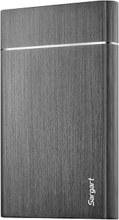 Sargart 750GB Ultra Slim Portable External Hard Drive USB3.0 HDD Storage for PC, Mac, Desktop, Laptop, Chromebook, Xbox One, Xbox 360, PS4 (Black)