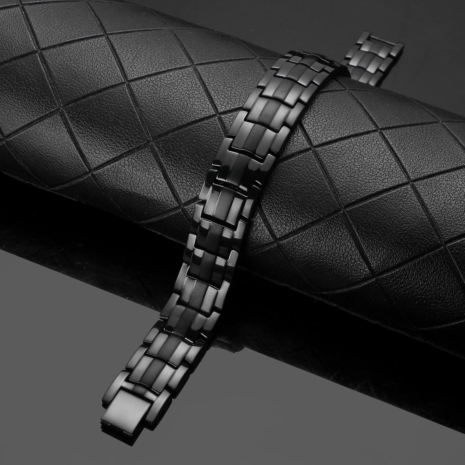 MagEnergy kupferarmband herren – Drei Ultra-Starke Magnete, Männliches Design Reines Kupfer-Magnetarmband, Einstellbare Länge mit Größenanpassungswerkzeug